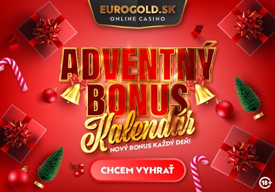 Adventný bonusový kalendár EUROGOLDu