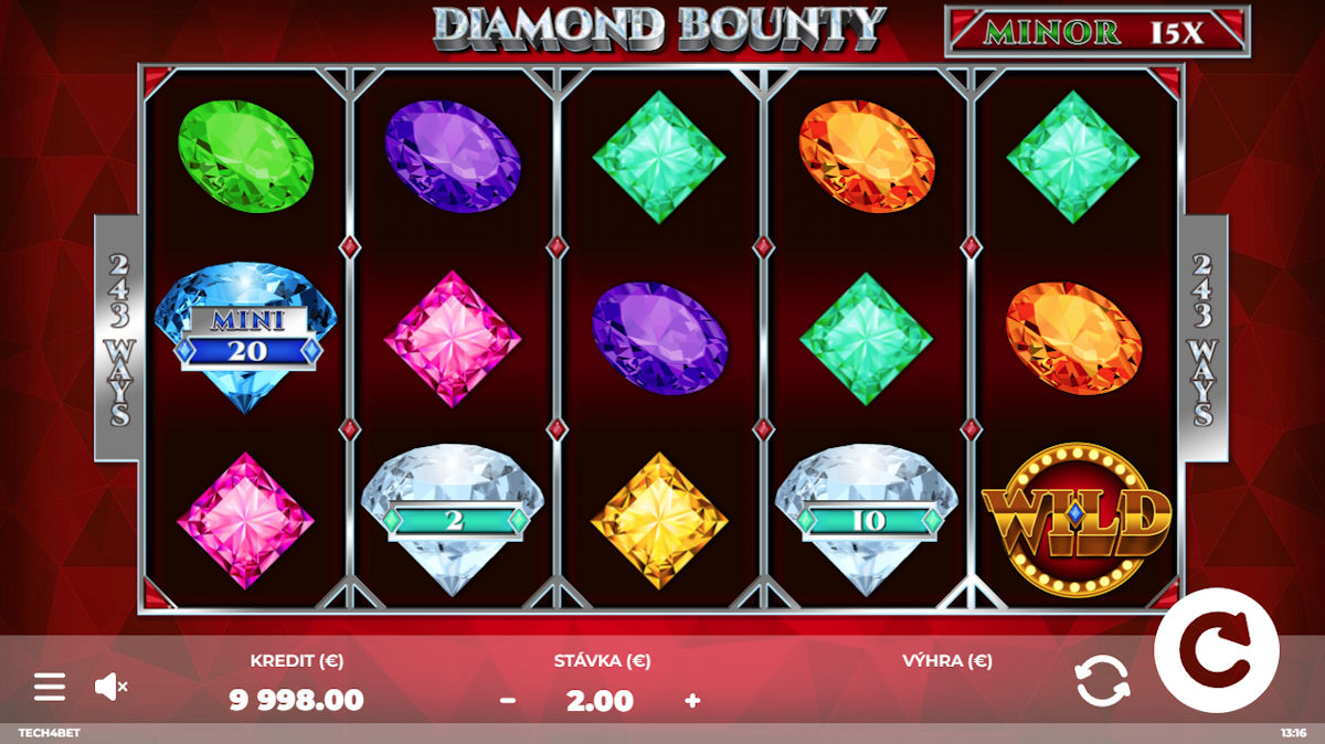 Diamond Bounty od Tech4bet v Niké