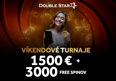 Víkendové turnaje o 1 500 € + 3 000 free spinov