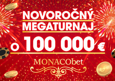 Novoročný MEGATURNAJ o 100 000 €
