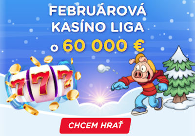 Hrajte Februárovú Kasíno Ligu o 60 000 €
