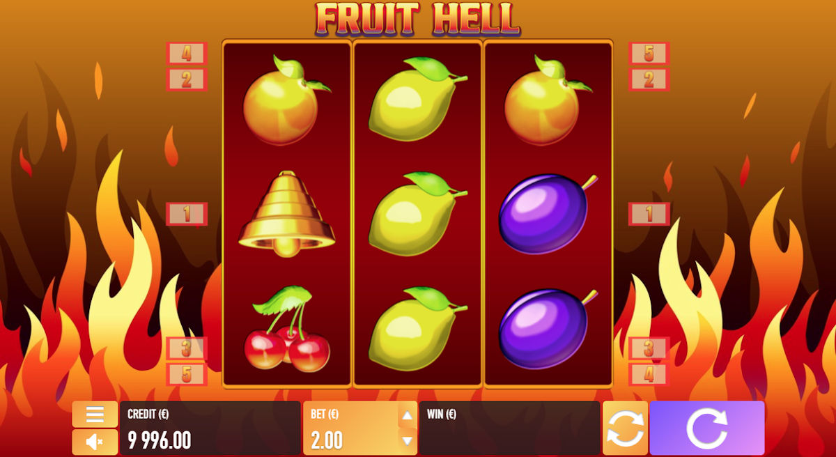 Vizuál hry Fruit Hell od Tech4Bet