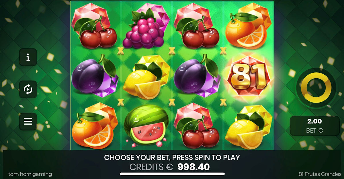 Online hra 81 Frutas Grandes na mobile