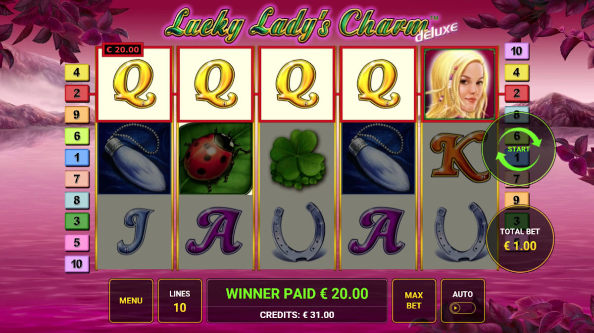 Ako sa hrá Lucky Lady’s Charm Deluxe na mobile